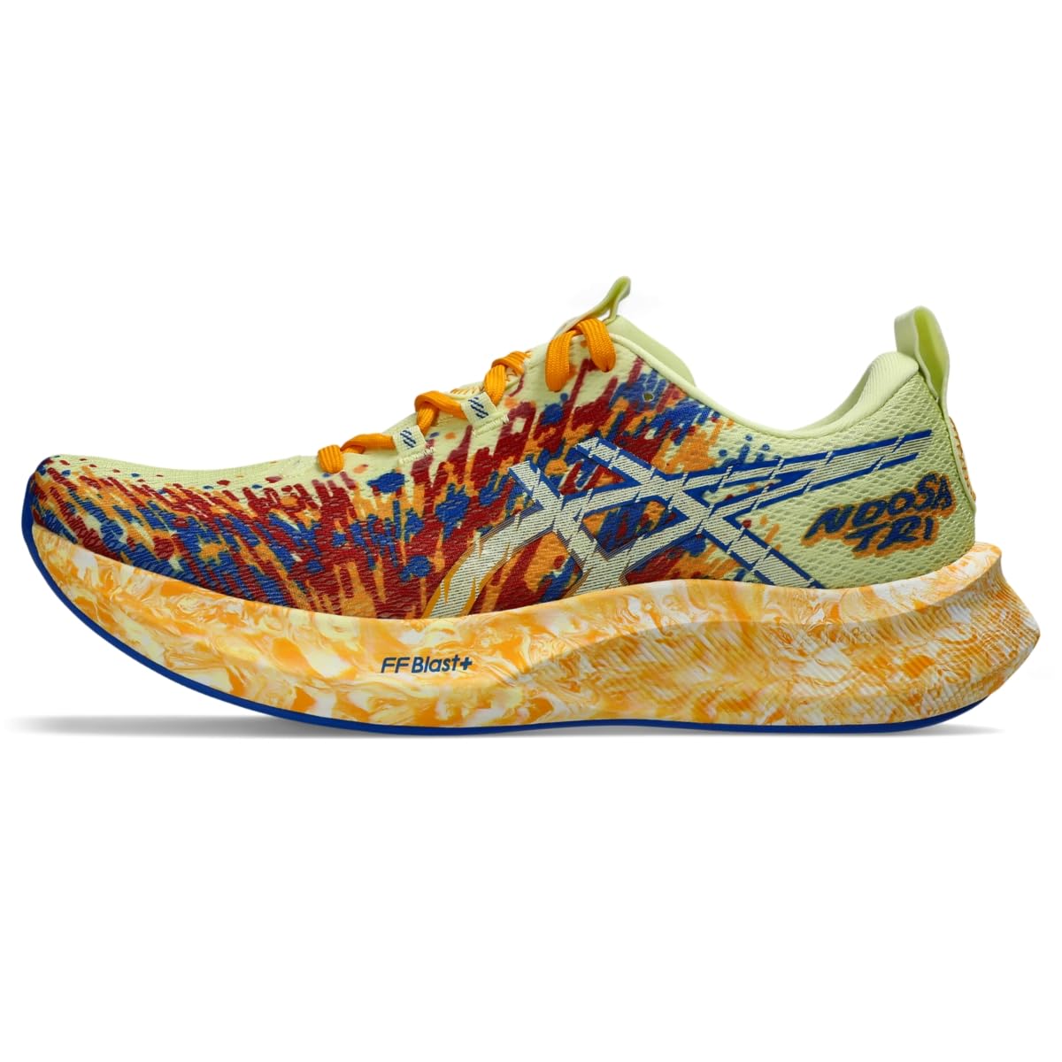 Amazon | ASICS メンズ ヌーサ TRI 16 ランニングシューズ, ハドル
